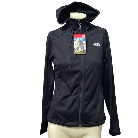 The North Face | Women’s Zip Up hoodie Sweater | Tech Mezzaluna Hoodie, TNF - Picture 5 of 6